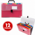 MALETA TRANSPARENTE CON UELLES DE COLORES, ARTEL