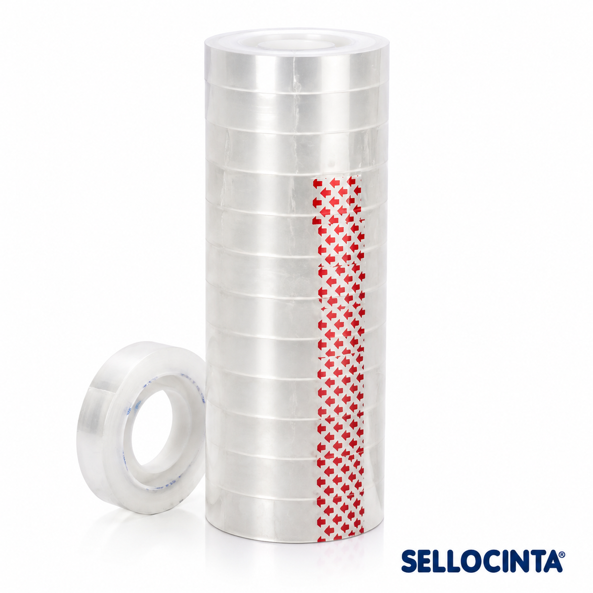 Cinta Adhesiva De Escritorio  12 Uni 30MX12MM Cristal