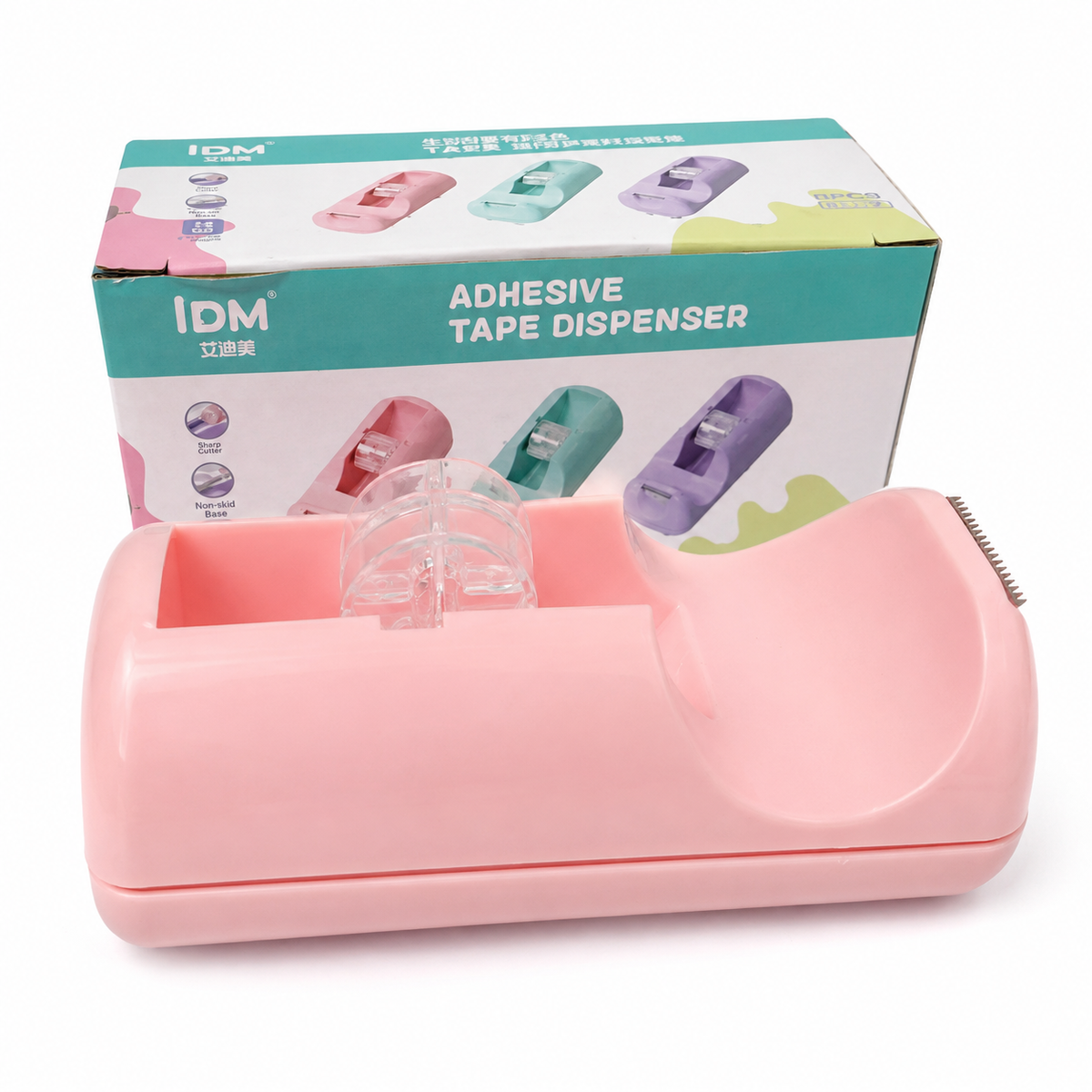 Dispensador De Cinta Adhesiva Pequeño Color Pastel