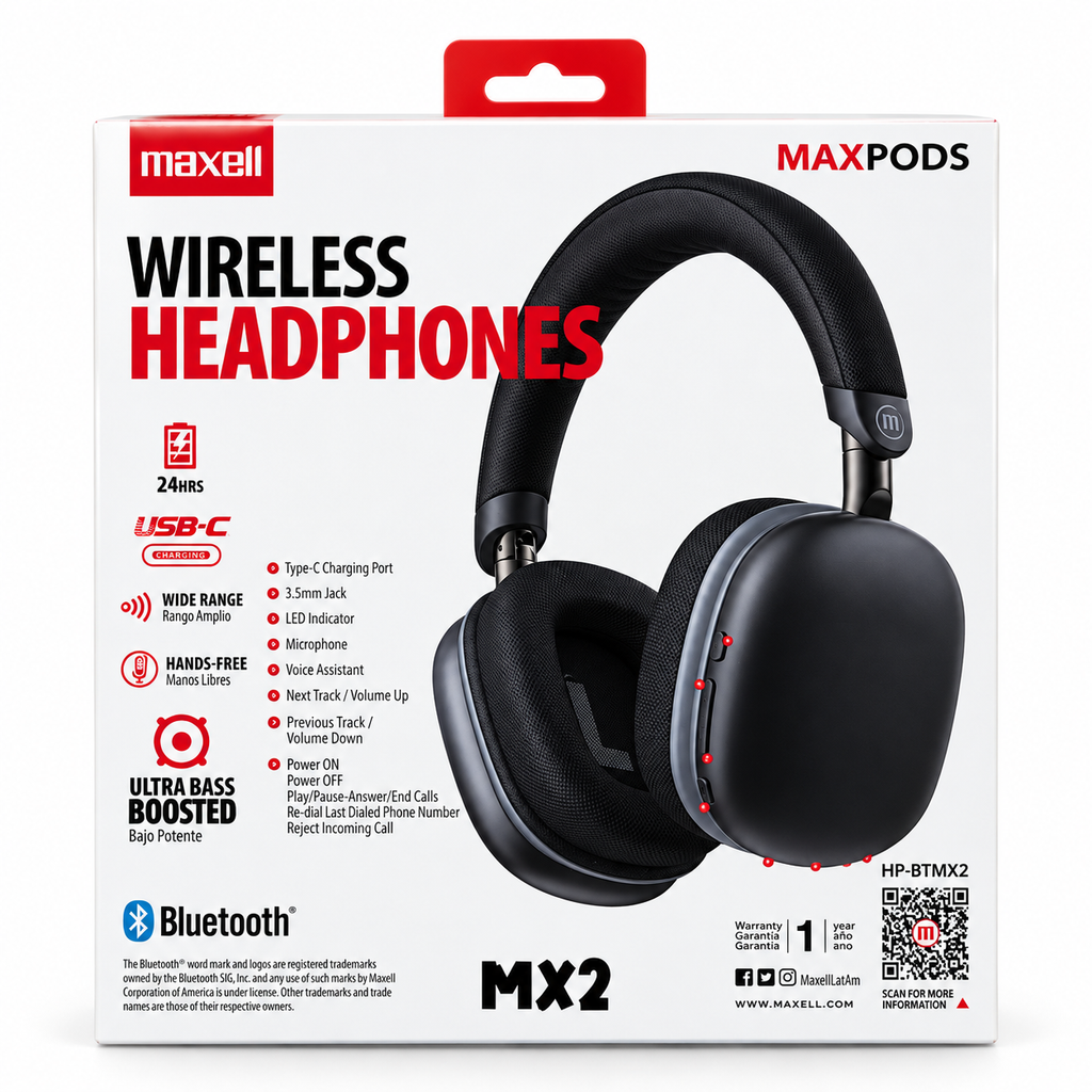 Audífonos Inalámbricos Maxell MX2 MAXPODS