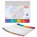 Estuche Metalico 24 lapices Colores Pastel ARtel