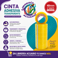 Cinta de embalaje 48mm x 100MTS 6 UNIDADES