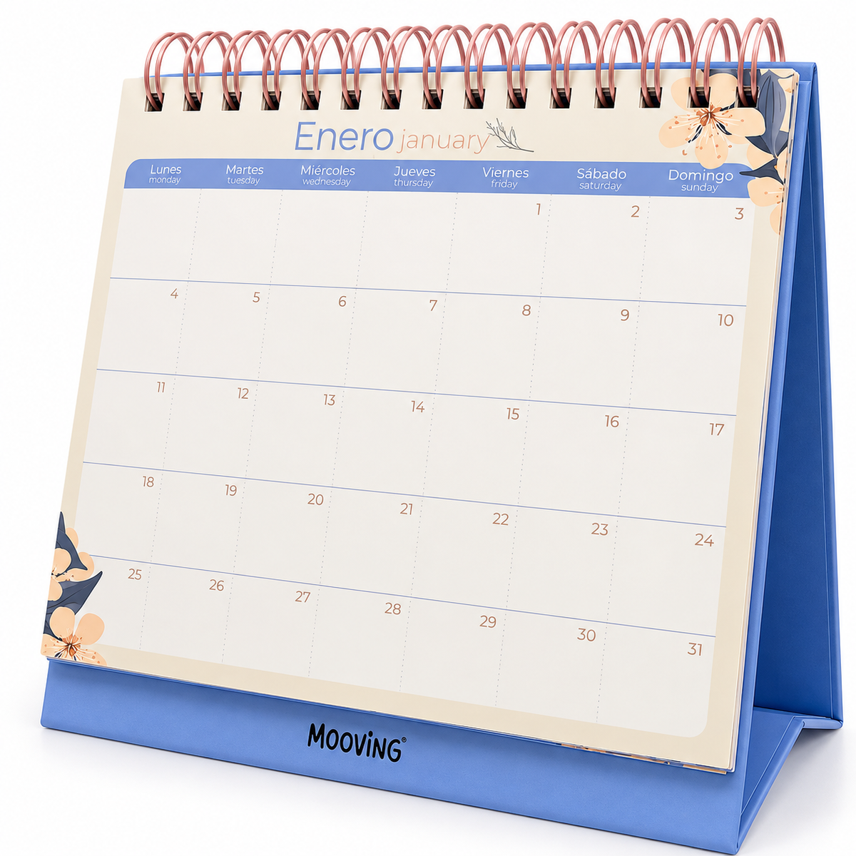 Calendario De Escritorio Cerezo 2027