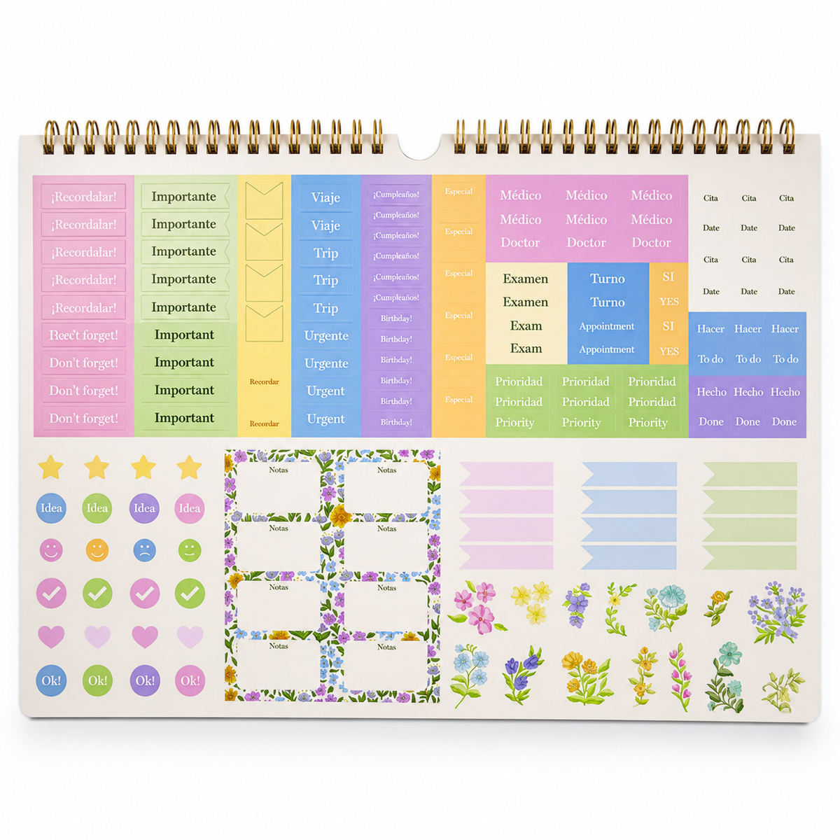 Calendario Mensual 2027 35x25 LIBERTY