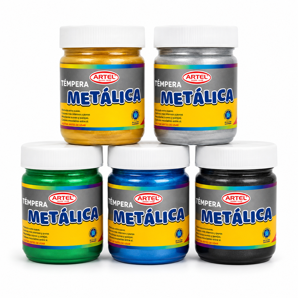 Témpera Metálica 100 ML 🎨