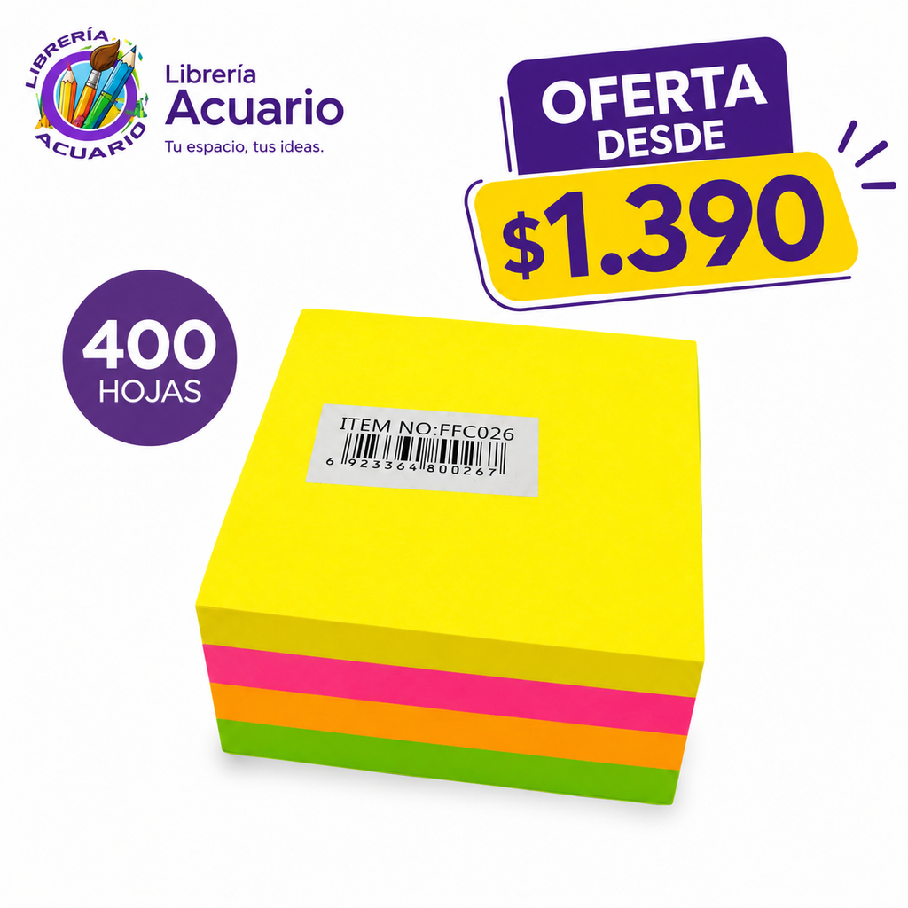 POST IT 400 HOJAS