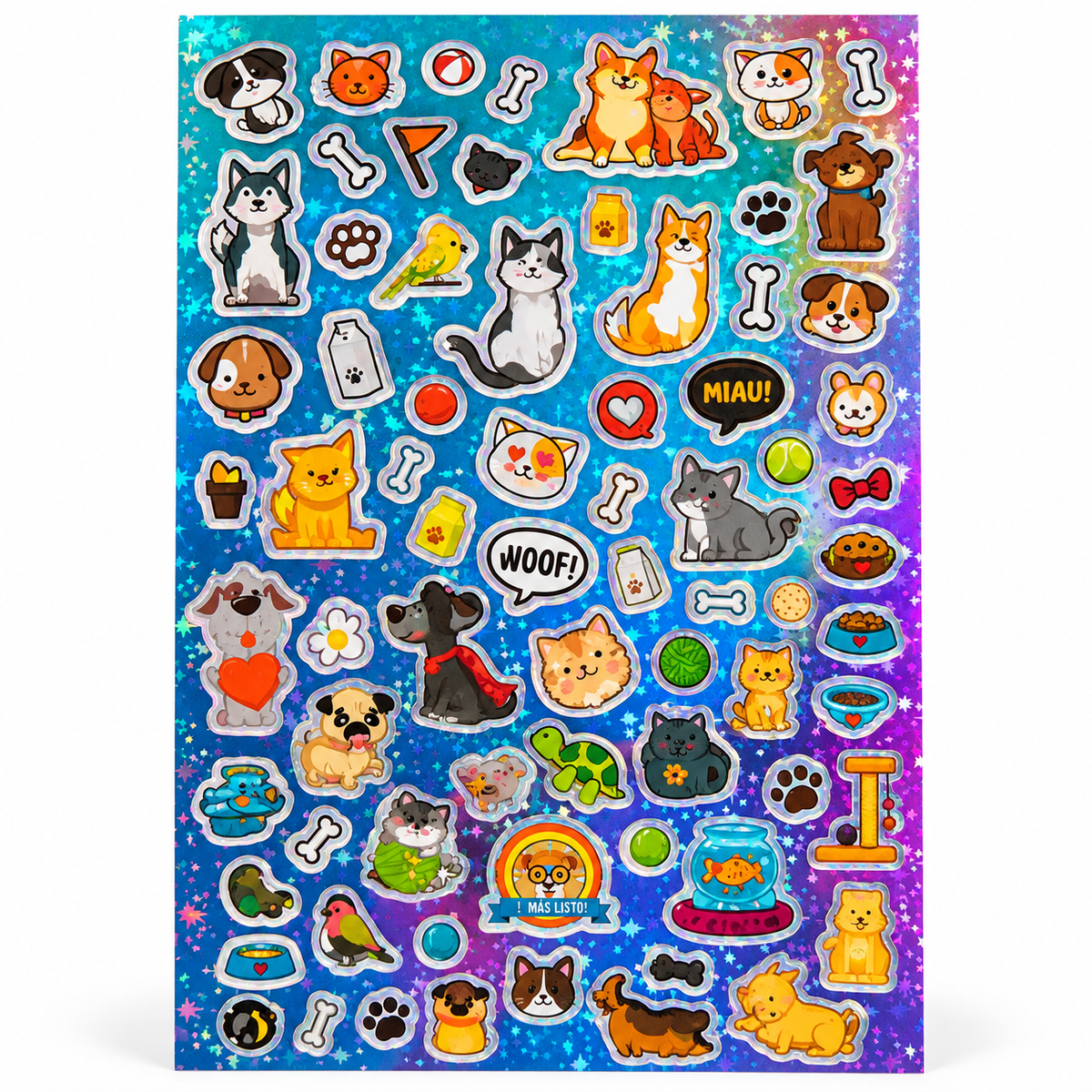 Block de Stickers Mascotas
