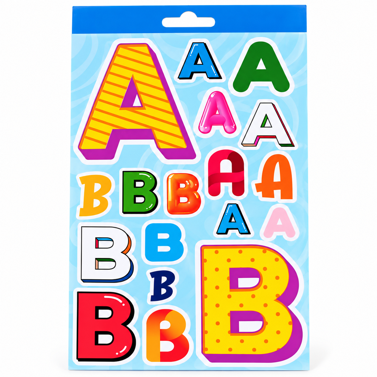 Stickers Block De Letras
