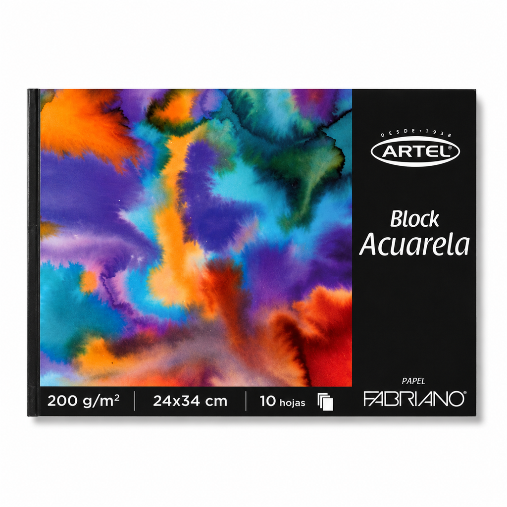 BLOCK ACUARELA 300 GR 24X43 ARTEL