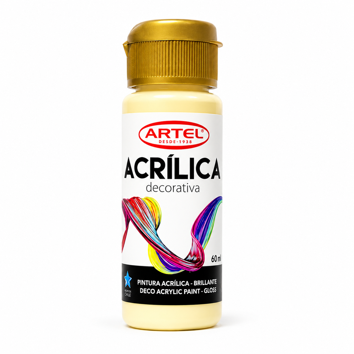 Pintura Acrílica Colores Pastel 60 ml
