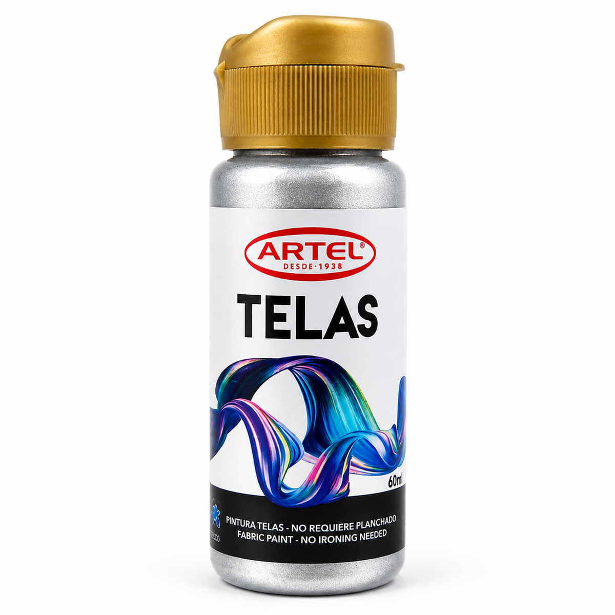 Pintura De Telas Metálica 60ml Artel