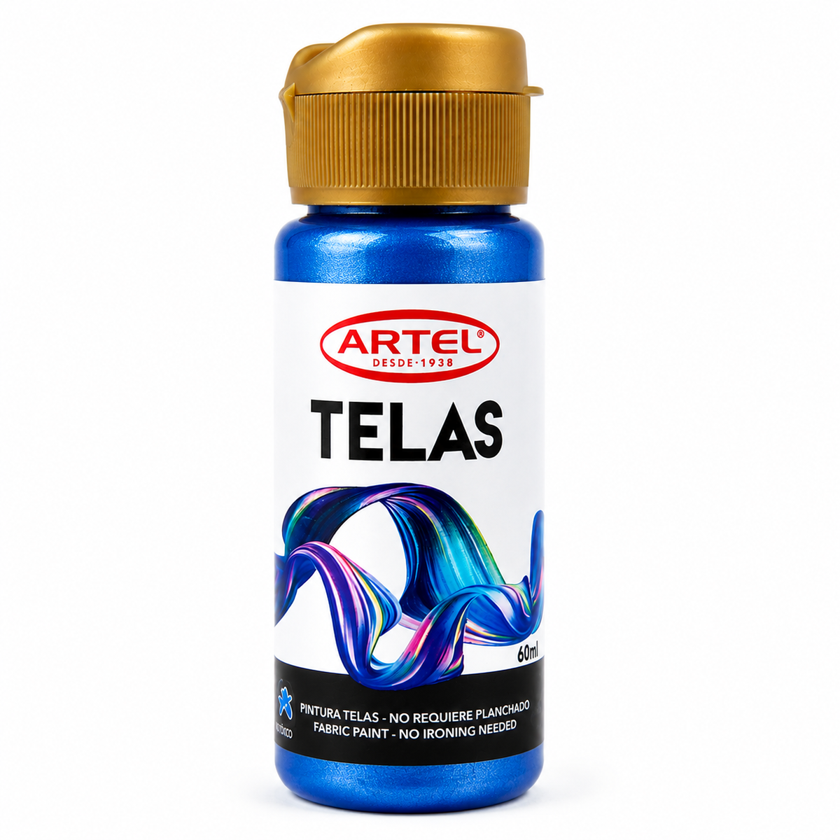 Pintura De Telas Metálica 60ml Artel