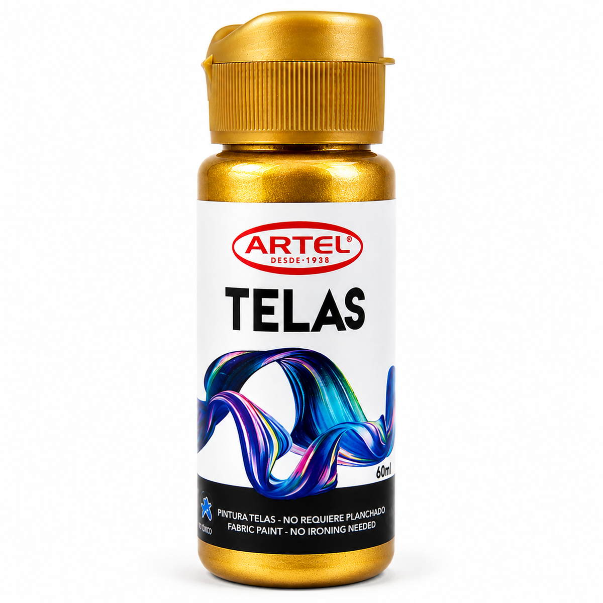 Pintura De Telas Metálica 60ml Artel