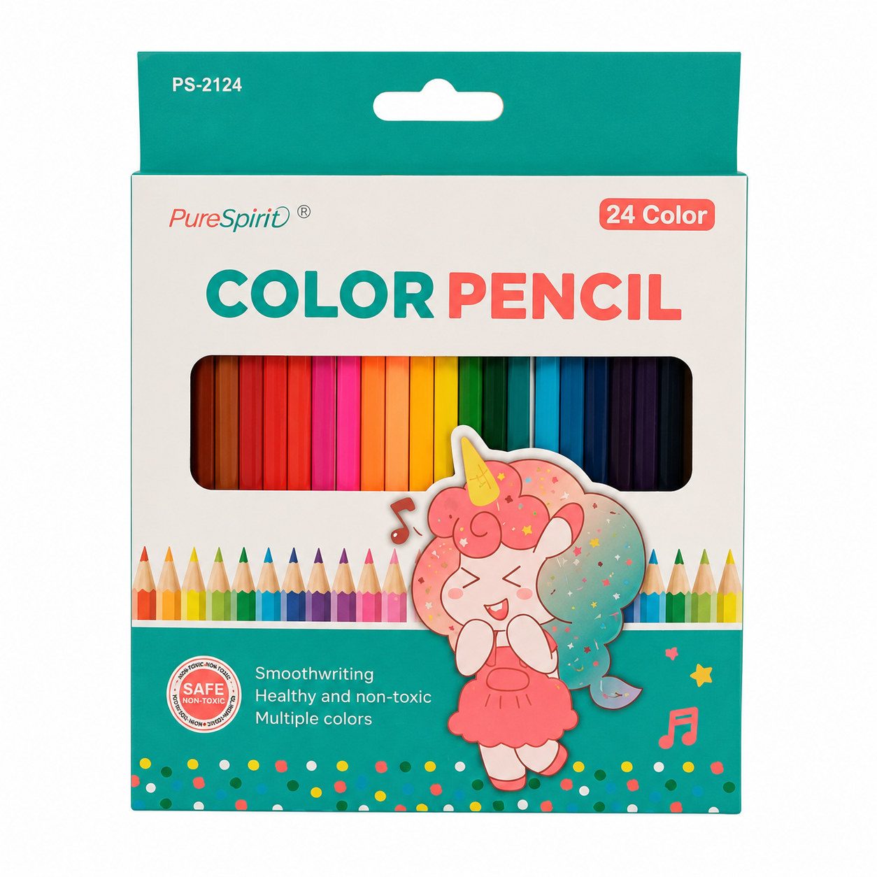 Lápices De Colores 24uni Purespirit