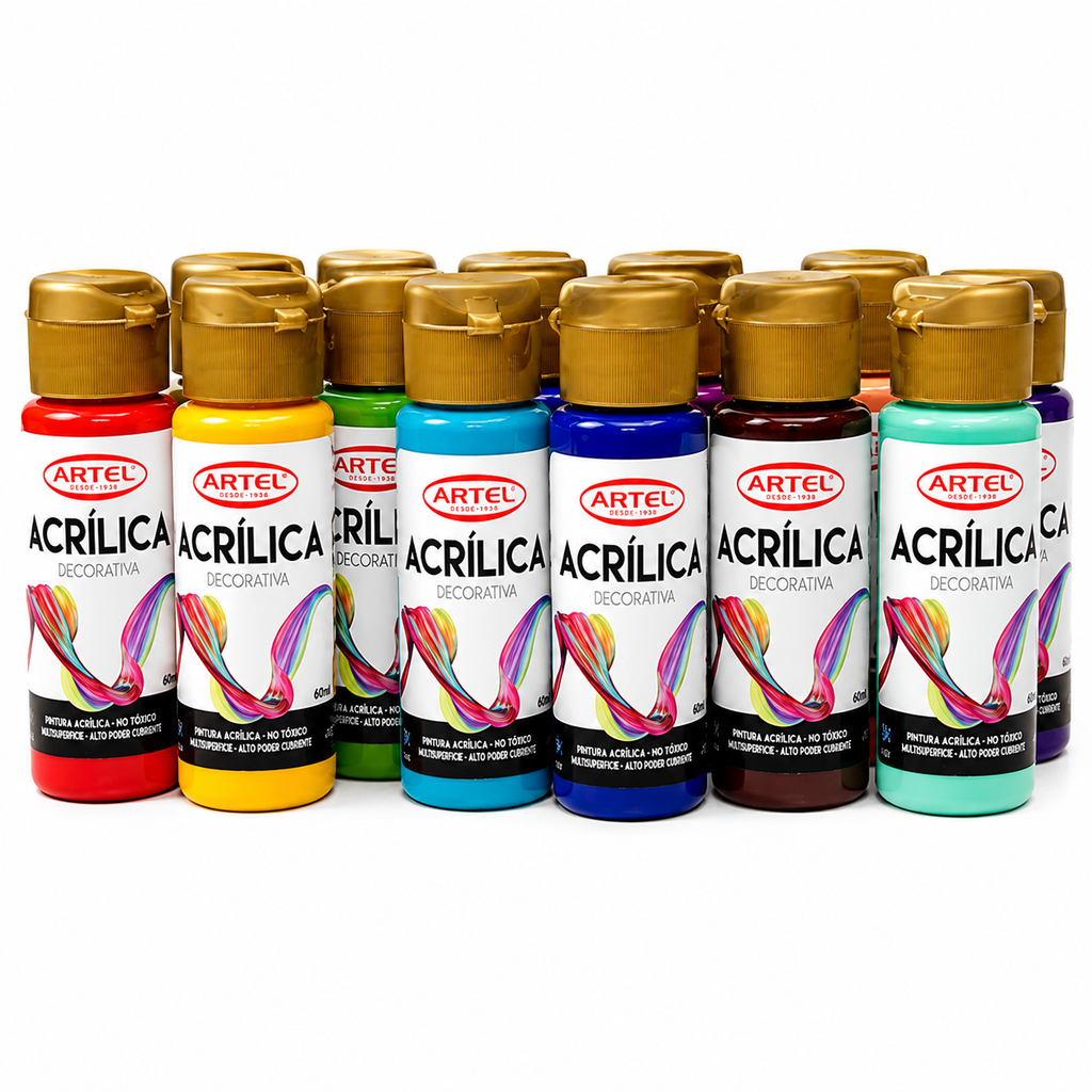 Pintura acrilica 60ml, Artel