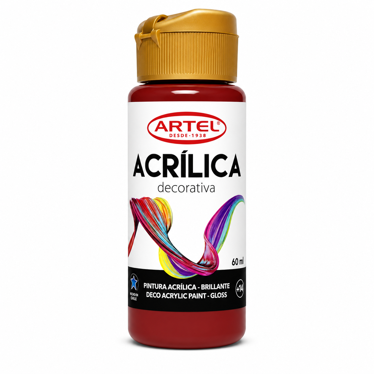 Pintura acrilica 60ml, Artel