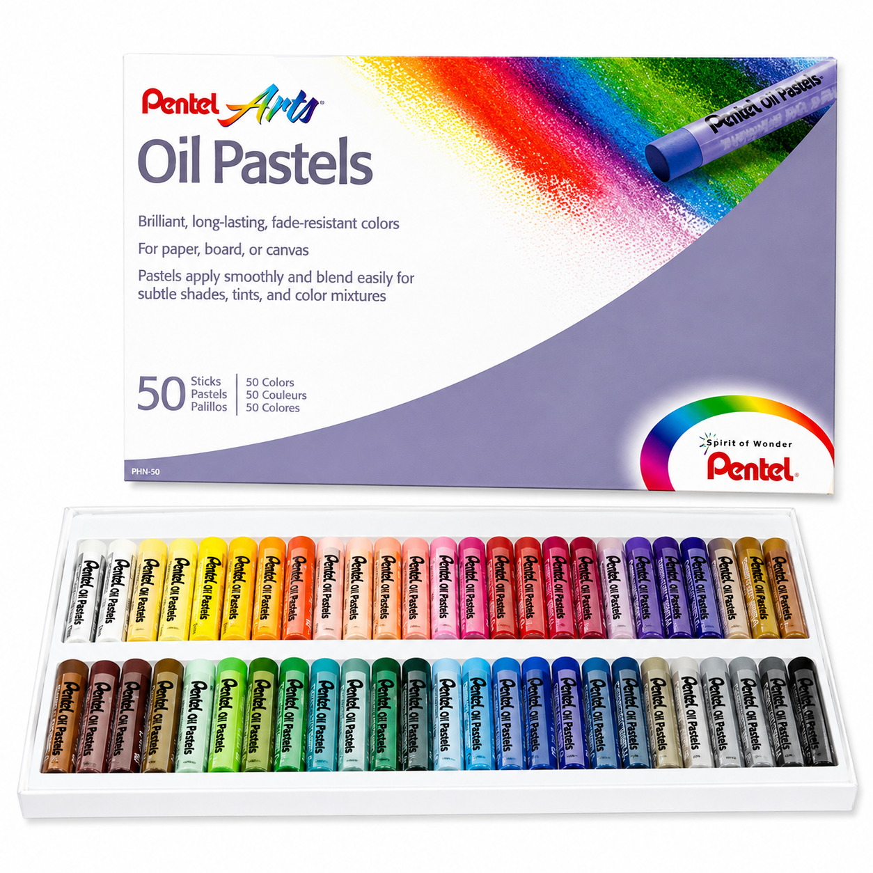 Crayones Oleo Pastel 50 Colores