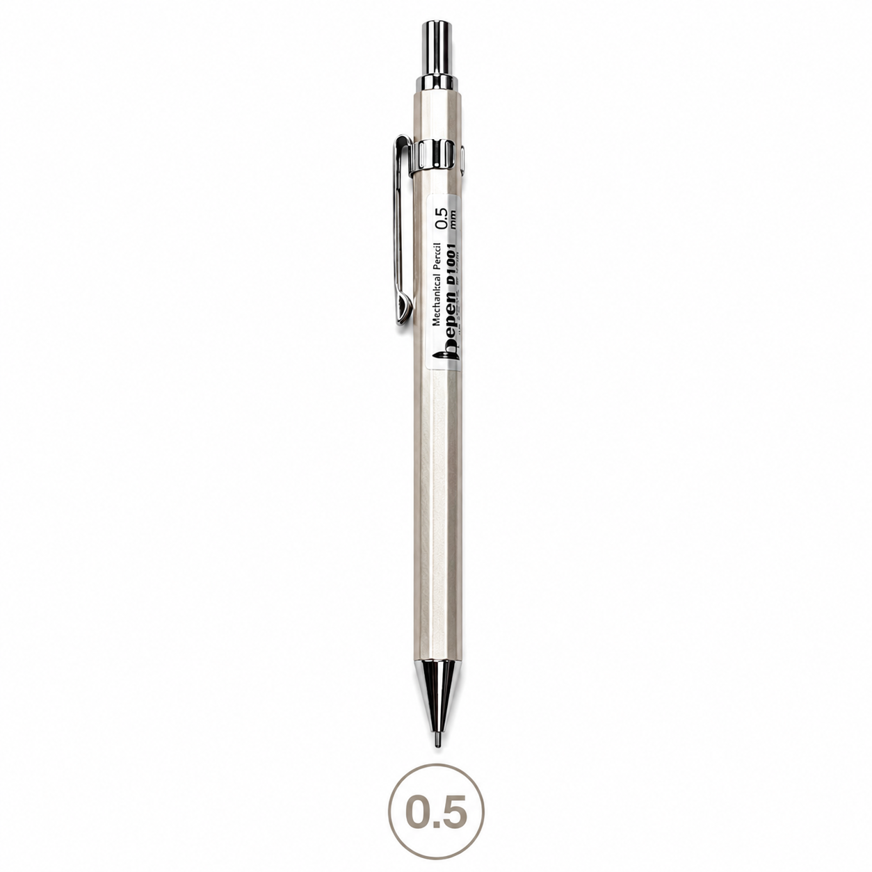 Portamina 0.5 Metalico