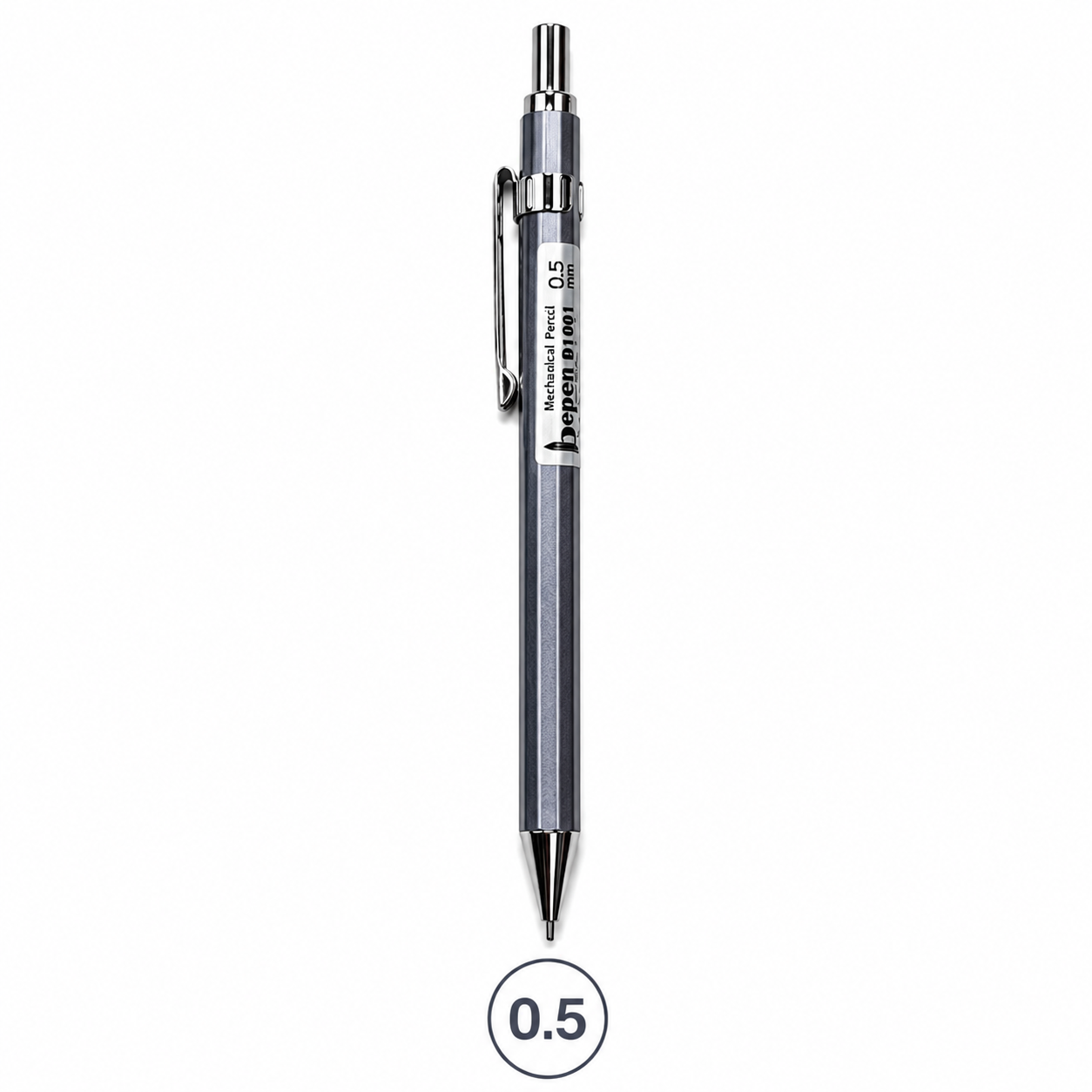 Portamina 0.5 Metalico