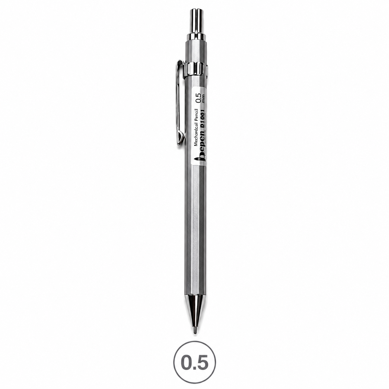 Portamina 0.5 Metalico