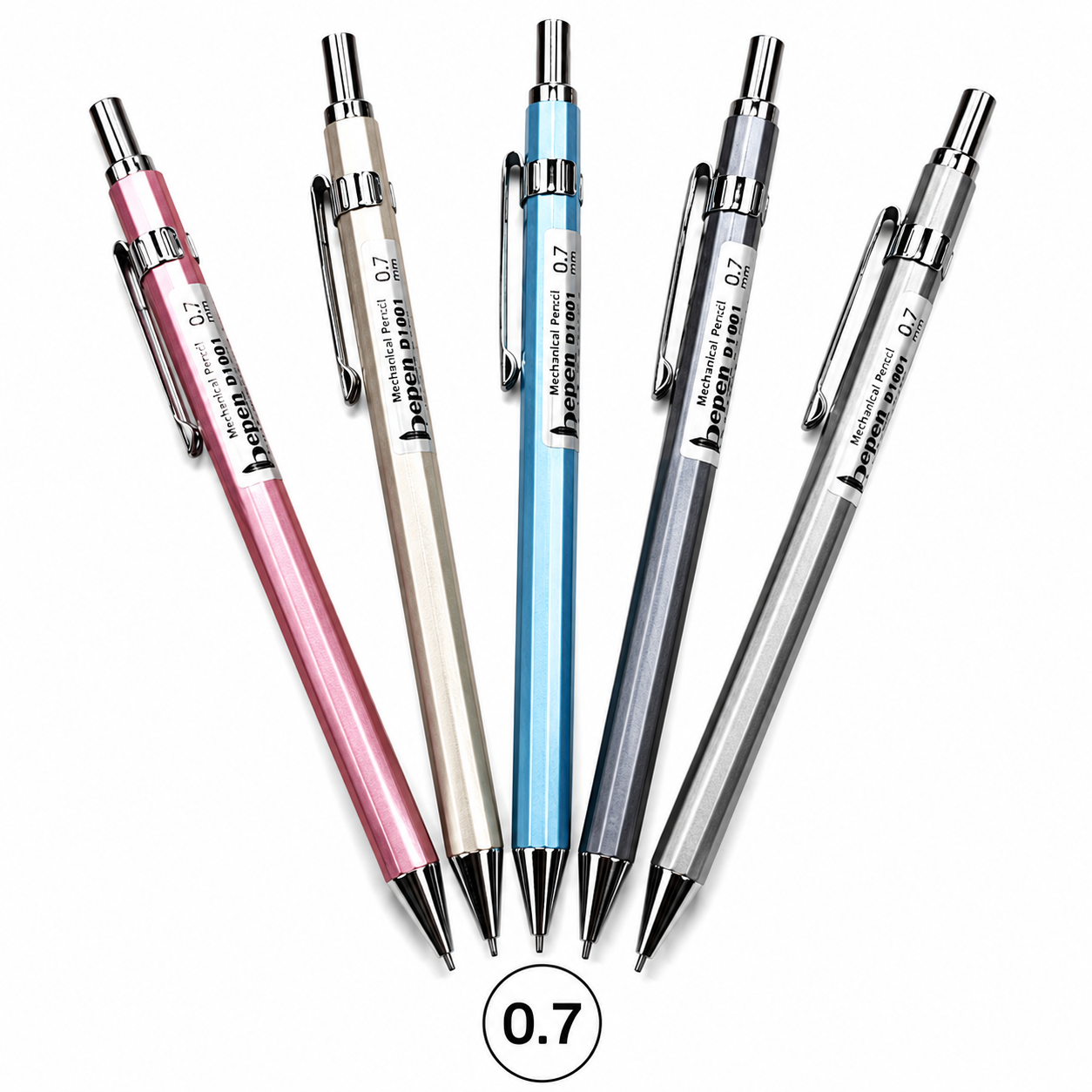 Portamina 0.7 Metalico