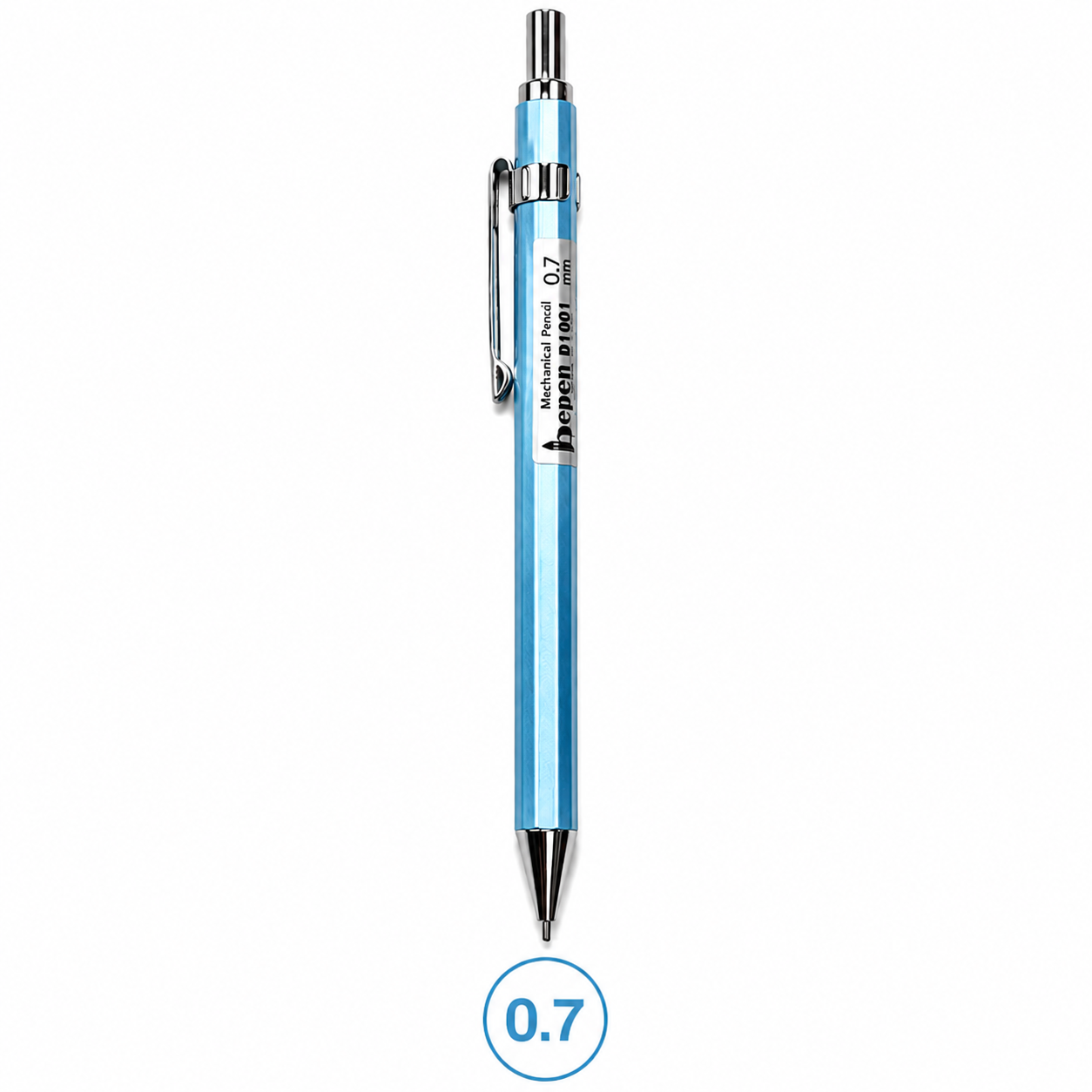 Portamina 0.7 Metalico