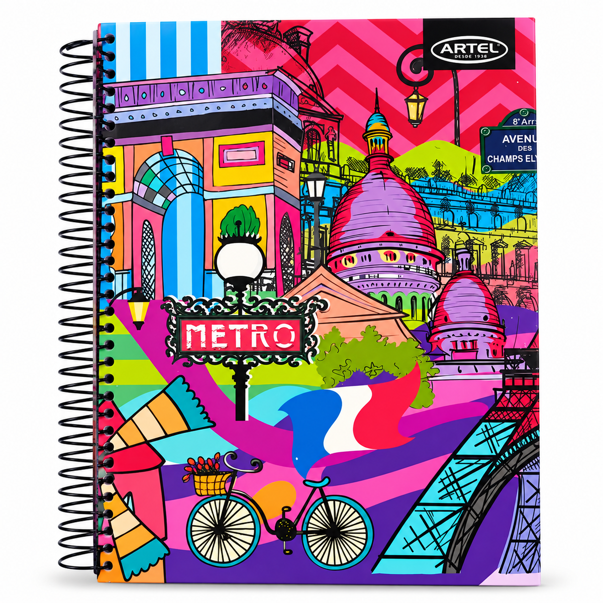 Cuaderno Universitario especial Urban Pop ARTEL  150 Hojas