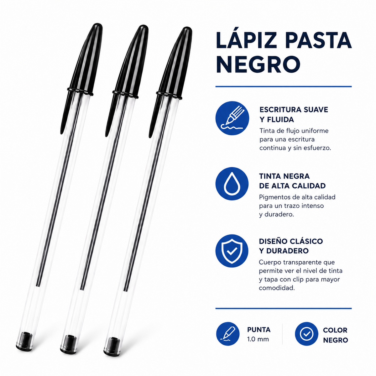 Lápiz Cristal X50Uni