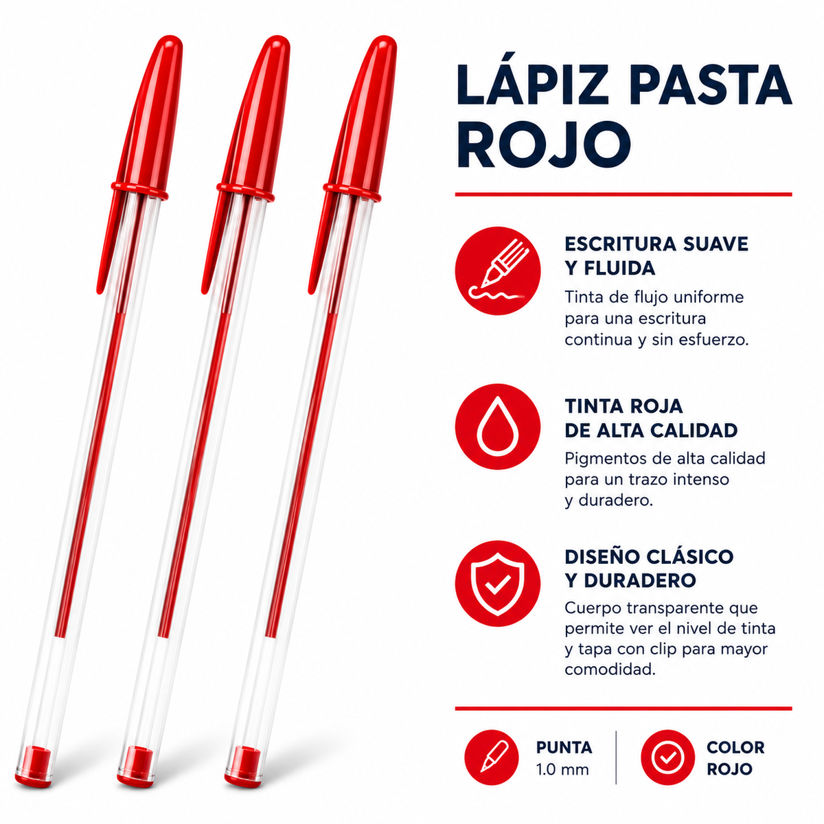 Lápiz Cristal X50Uni
