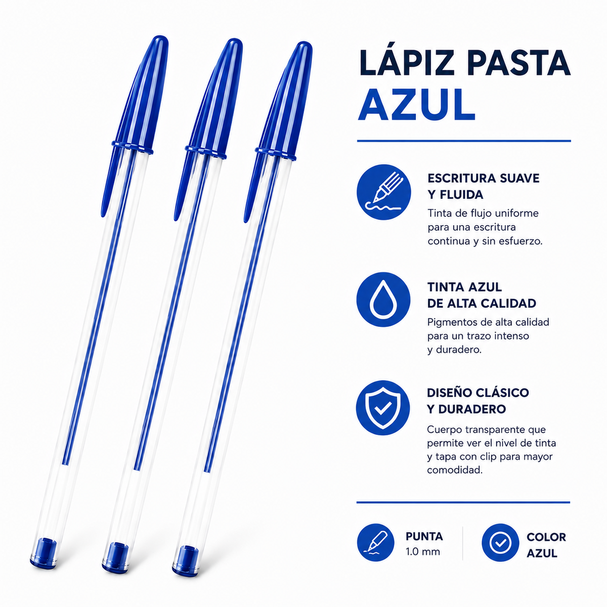 Lápiz Cristal X50Uni