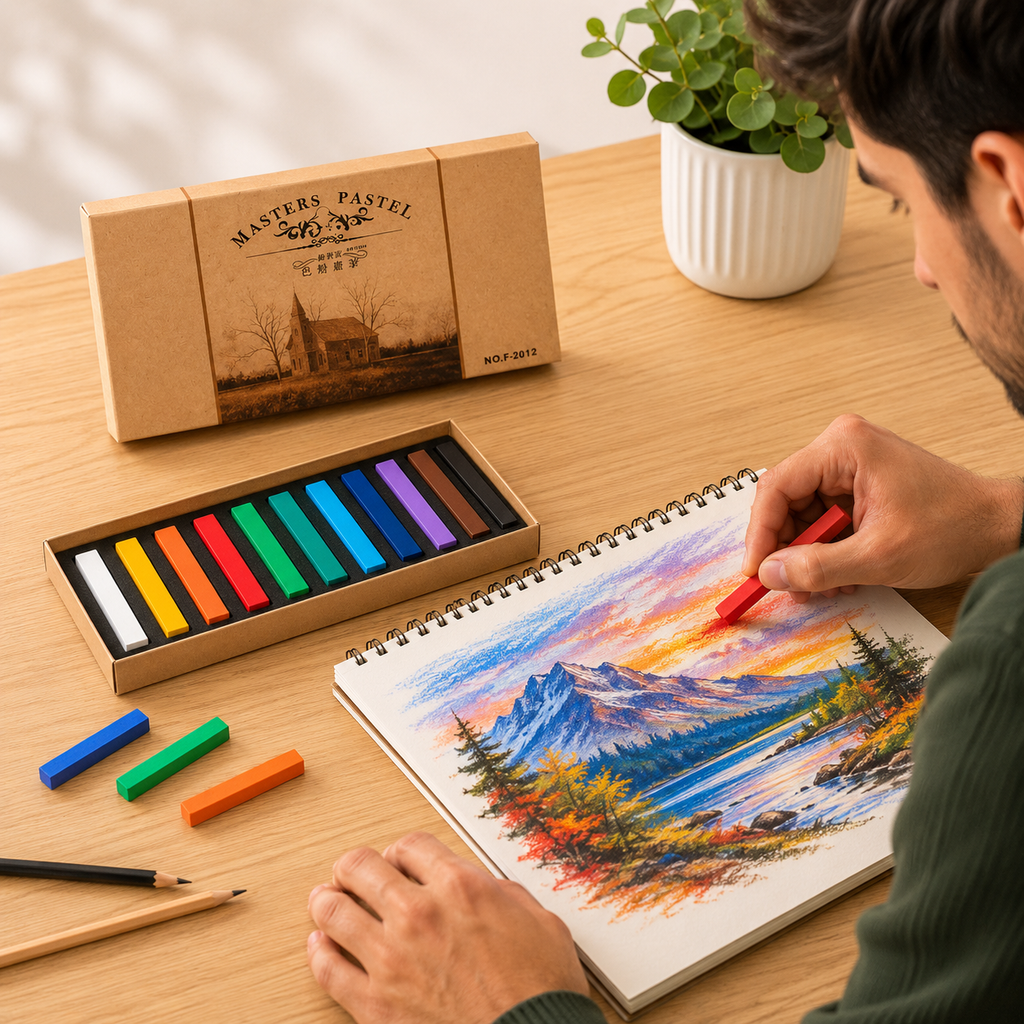 Master Pastel Seco 12 Colores