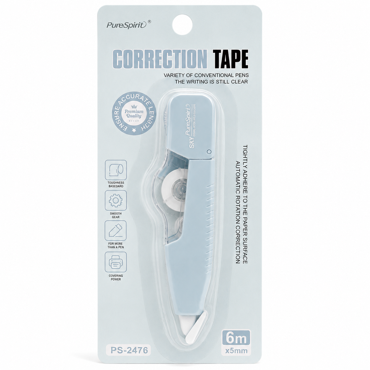 Corrector En Cinta 6mts