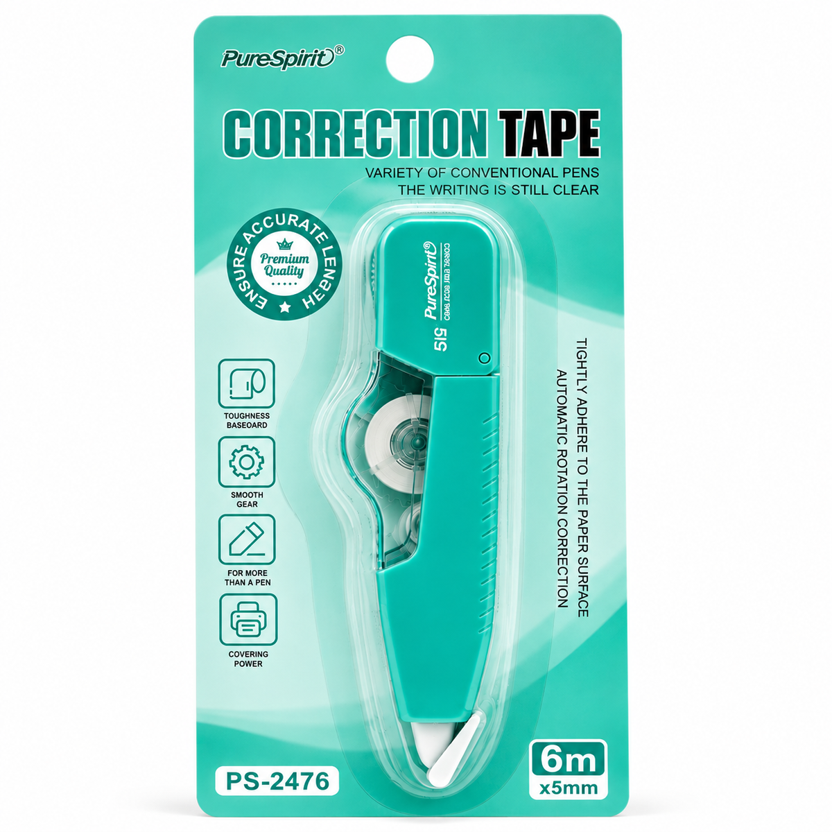 Corrector En Cinta 6mts