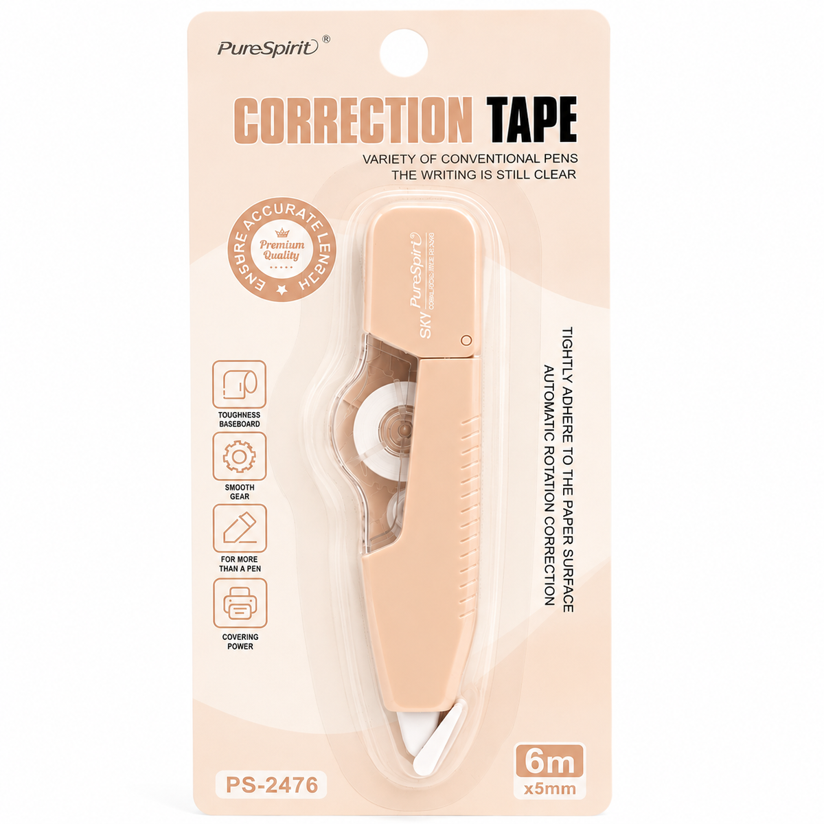 Corrector En Cinta 6mts