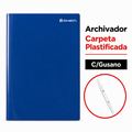 Carpeta plastificada con gusano Rhein