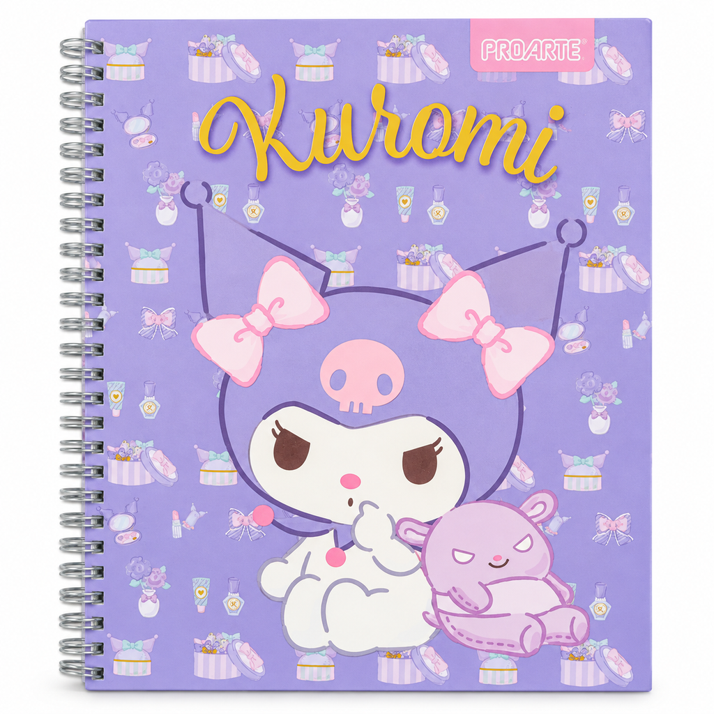 Cuaderno Kuromi 100 Hojas 50 grs Proarte