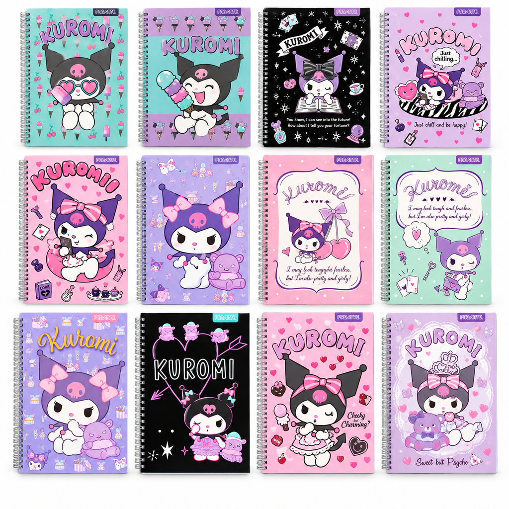 Cuaderno Kuromi 100 Hojas 50 grs Proarte
