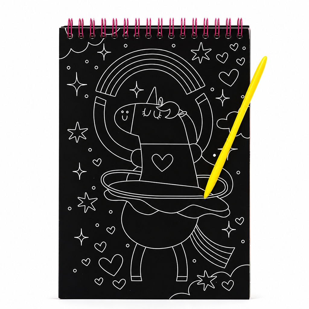 Scratch Unicornios 6 Laminas ARTEL