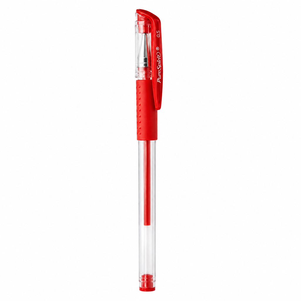 Lápiz Gel Con Tapa 0.5mm Unidad