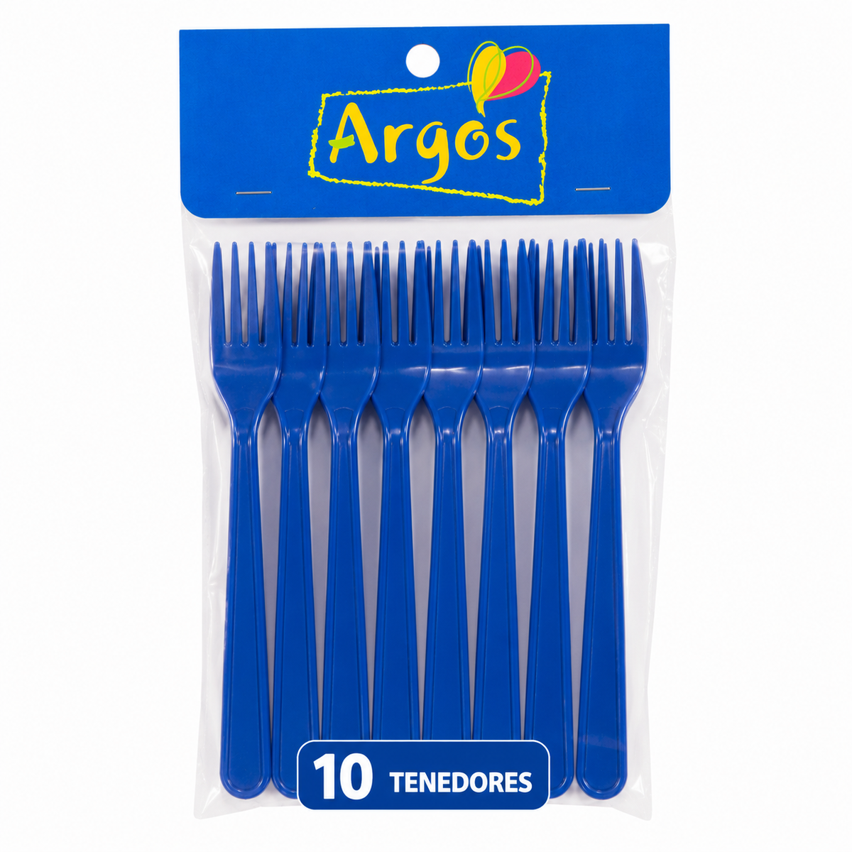 Tenedor Plastico X 10 Uni