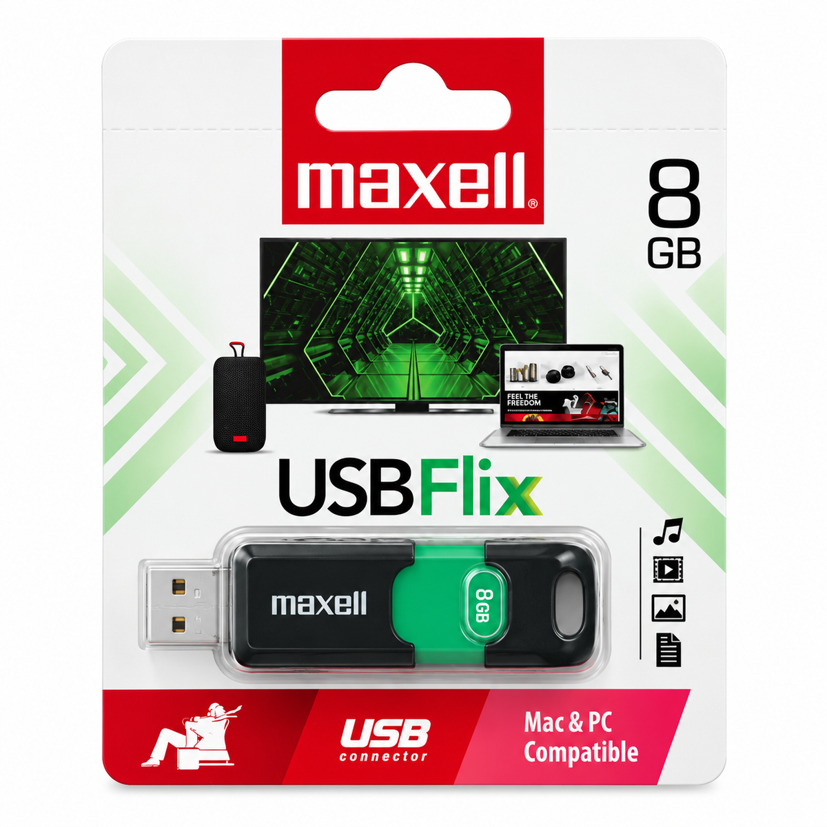 Pendrive Usb Flix Maxell