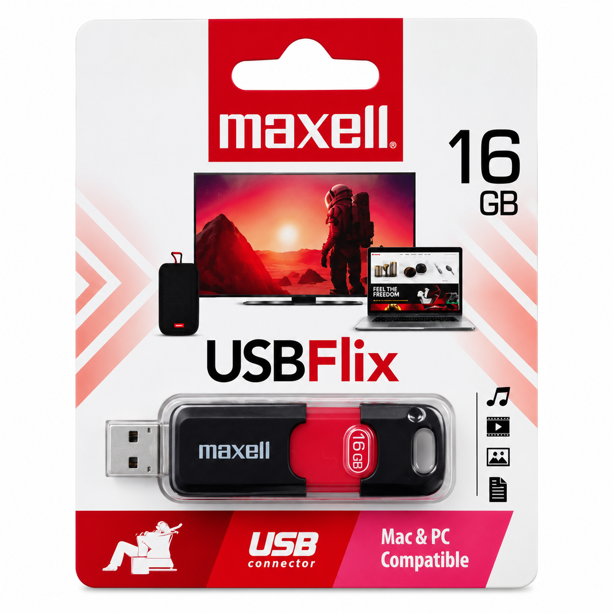 Pendrive Usb Flix Maxell