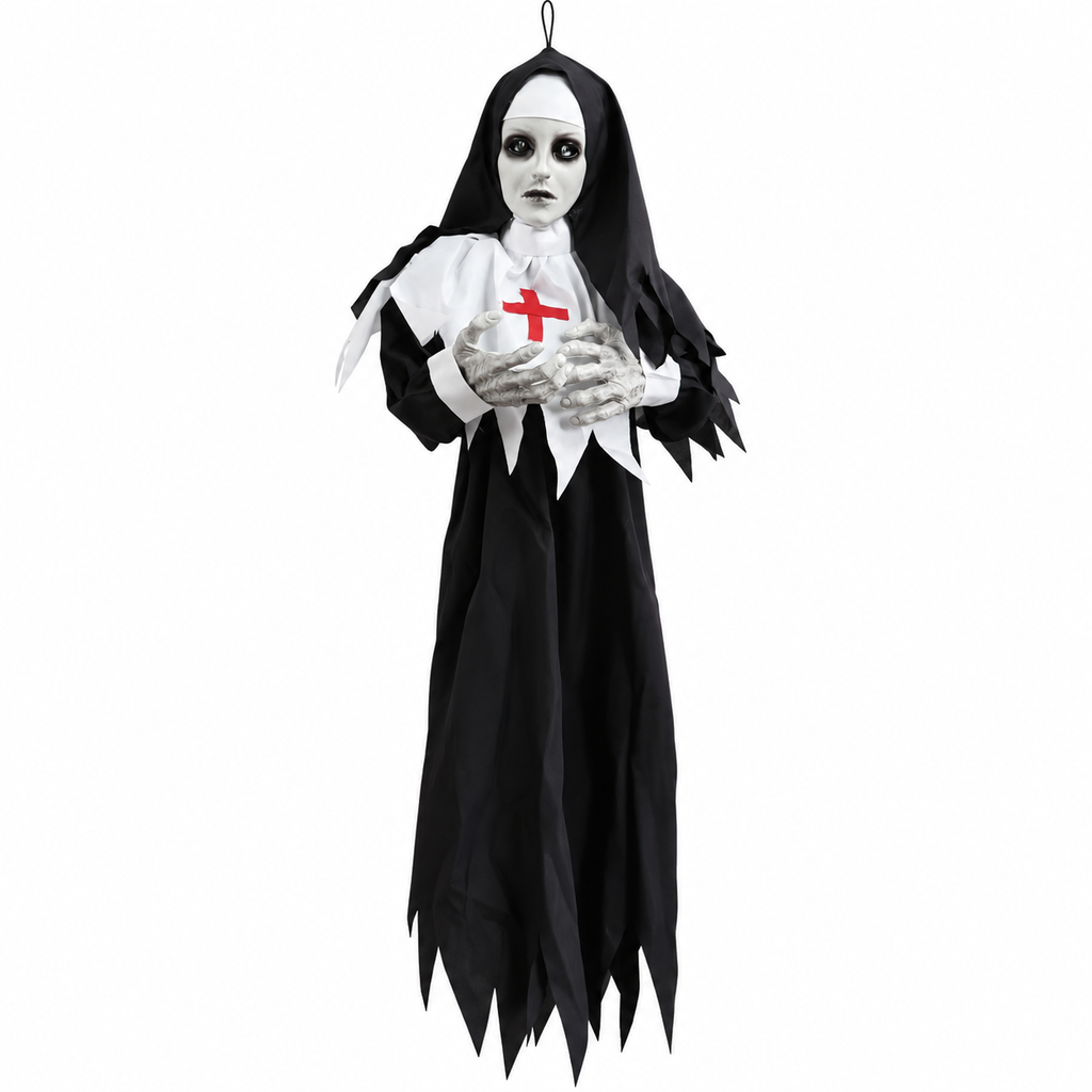 Monja Colgada Animatronics 120 cm Halloween