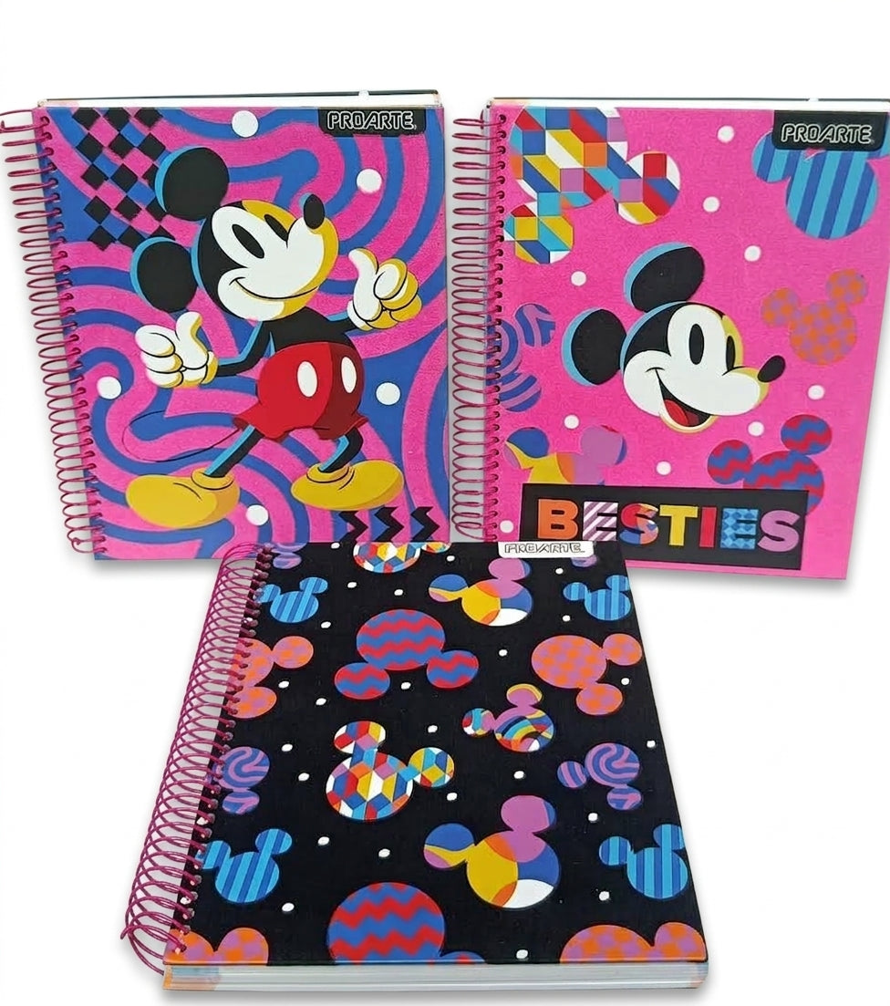 Cuaderno Cuarta Mickey 150 Hojas 60 gr