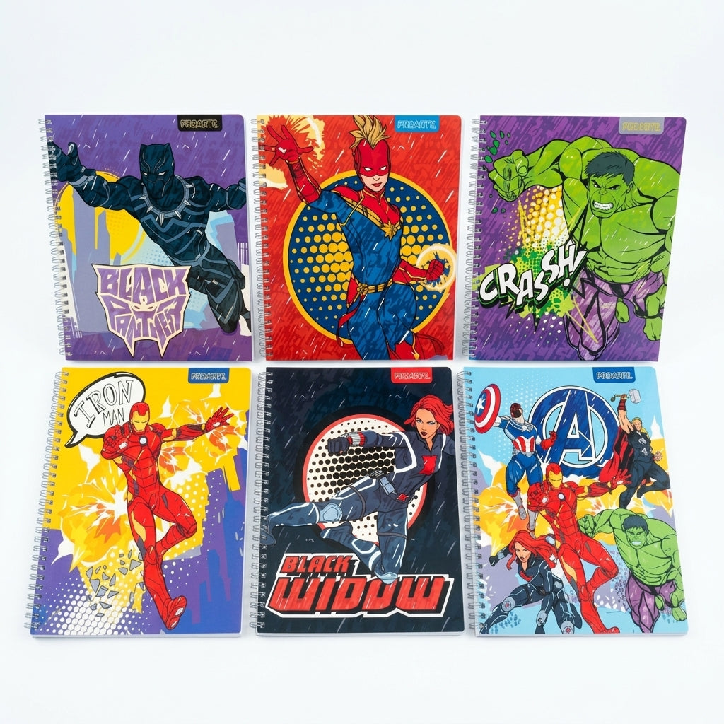 Cuaderno Avengers Marvel Proarte 100 Hojas