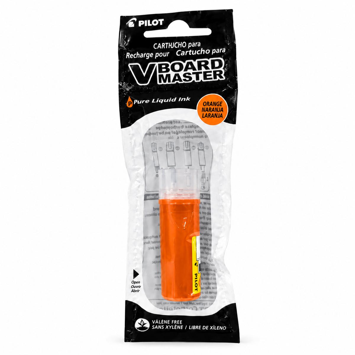 Recarga Tinta Pilot V-Board Master para Plumón de Pizarra – 6 Colores