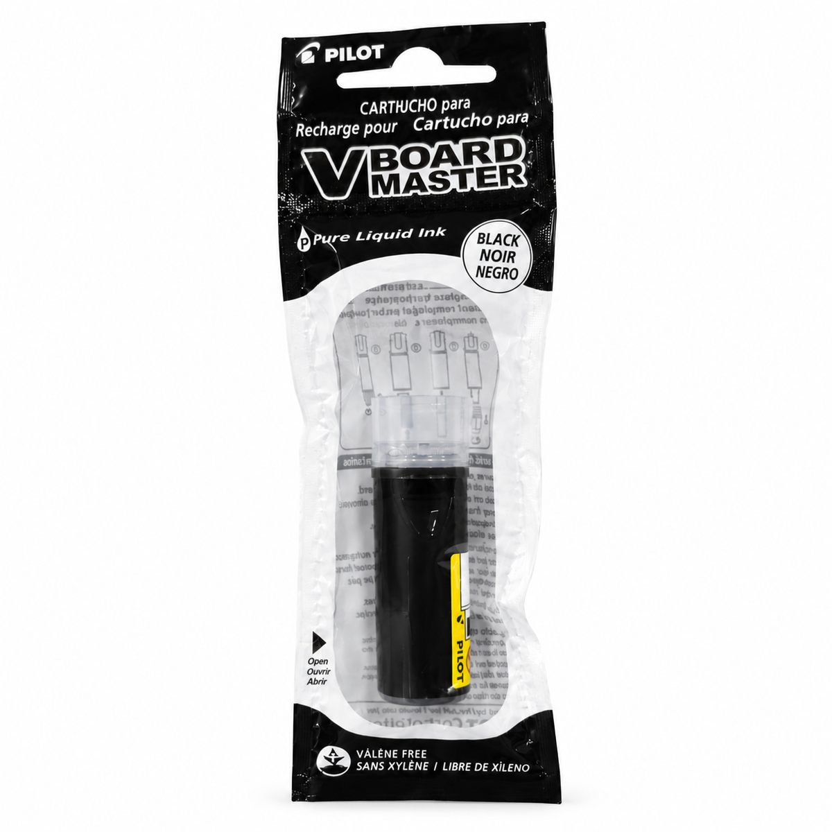 Recarga Tinta Pilot V-Board Master para Plumón de Pizarra – 6 Colores