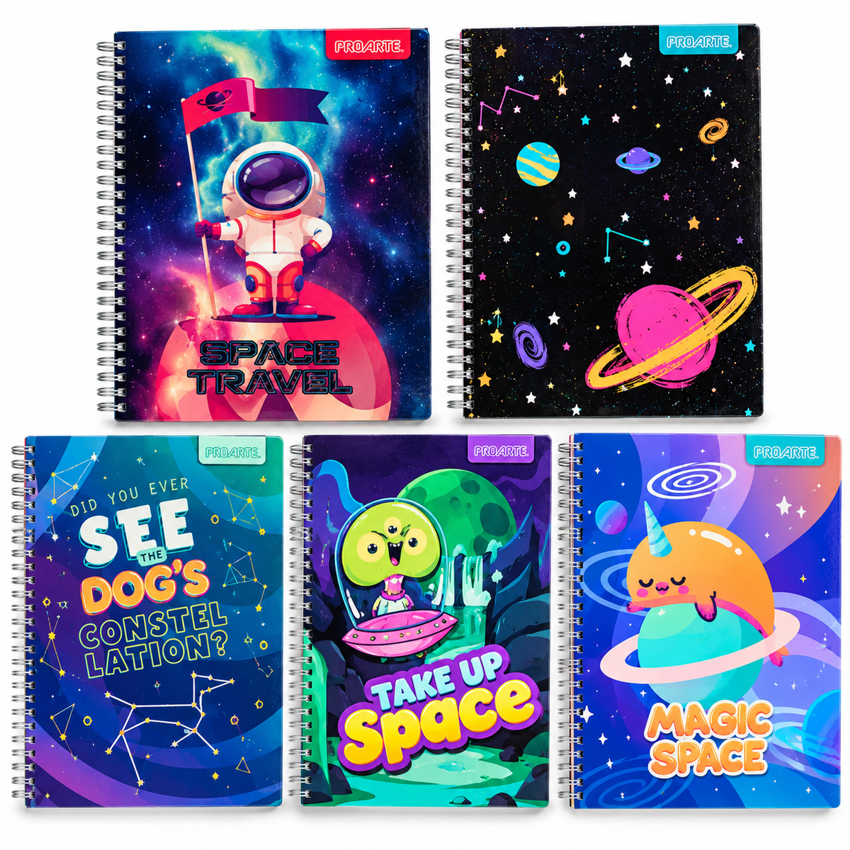 Cuaderno Universitario Niño Espacio Proarte