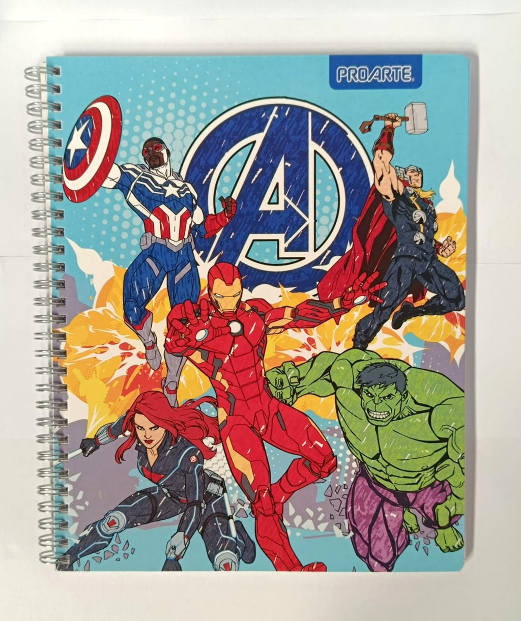 Cuaderno Avengers Marvel Proarte 100 Hojas