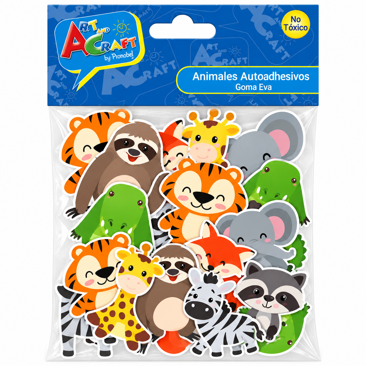 Animales Autoadhesivos Goma Eva